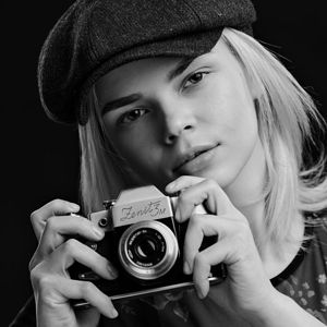 Прекрасная Ирина в студии фотоклуба "Перспектива"